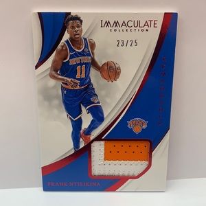 2018-19 Panini Immaculate Collection Frank Ntilikina 23/25 #RM-FNK (MISC10)